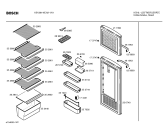 Схема №2 KSV2822GB с изображением Дверь для холодильной камеры Bosch 00236740