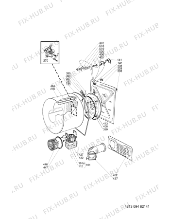 Схема №2 AWG 278 с изображением Шуруп для электросушки Whirlpool 481252388001