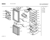 Схема №2 KGU34131 с изображением Дверь для холодильника Bosch 00240768