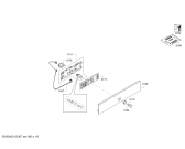 Схема №4 HEA34B520 с изображением Фронтальное стекло для духового шкафа Bosch 00681587