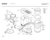 Схема №1 TC331076 с изображением Стеклянная колба для электрокофеварки Siemens 00450819