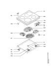 Схема №1 JEC700B с изображением Запчасть для электропечи Aeg 8996619149207