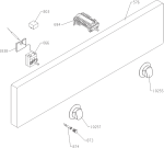 Схема №1 BO5334DB (256825, EVP232-444M) с изображением Кнопка (ручка регулировки) для плиты (духовки) Gorenje 254399