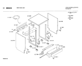 Схема №3 0730104629 SMS1100 с изображением Панель для посудомоечной машины Bosch 00116574