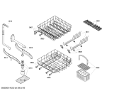 Схема №4 SGS46E07TR с изображением Столешница для электропосудомоечной машины Bosch 00684751