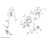 Схема №3 SHX36L05UC Bosch с изображением Крышка кнопки для посудомойки Bosch 00602391