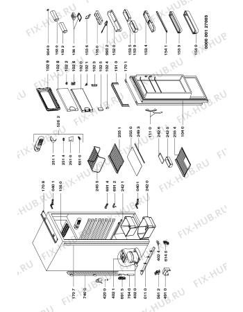 Схема №1 EV 3052/2 с изображением Электрорефлектор для холодильника Whirlpool 481238028019