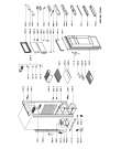 Схема №1 EV 3052/2 с изображением Часть корпуса для холодильника Whirlpool 481246279666