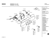 Схема №4 HBN360640 с изображением Панель управления для плиты (духовки) Bosch 00437230