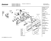 Схема №1 CV14000 с изображением Панель управления для стиральной машины Bosch 00284682