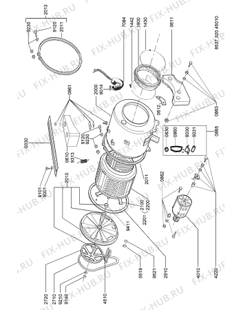 Схема №3 AWG 320-1 W с изображением Декоративная панель для стиралки Whirlpool 481246079025