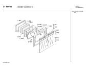 Схема №4 0750462013 HBE6820 с изображением Дверь морозильной камеры для электропечи Bosch 00116859