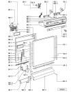 Схема №2 ADP 962 WHM с изображением Обшивка для посудомойки Whirlpool 481245379393