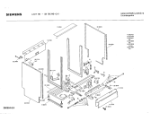 Схема №3 0730101654 S610 с изображением Планка для посудомойки Bosch 00113538