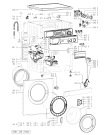 Схема №1 FL 1010 с изображением Тумблер для стиралки Whirlpool 481228219647