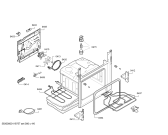 Схема №4 HSV744026N с изображением Фронтальное стекло для плиты (духовки) Bosch 00244935
