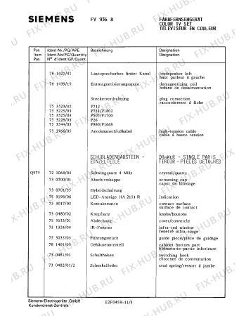 Взрыв-схема телевизора Siemens FV9368 - Схема узла 04