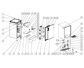 Схема №1 KRB31008W (294068, HTS10562) с изображением Контейнер для холодильника Gorenje 299106