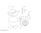 Схема №3 MUM86MK1 MUM86 EXCLUSIV с изображением Стакан для кухонного измельчителя Bosch 00670756