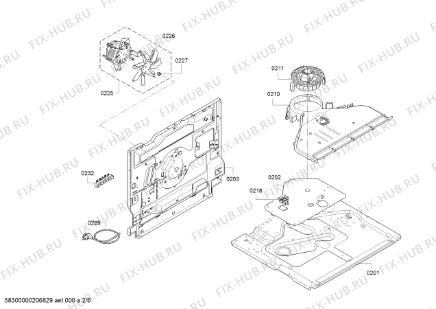 Схема №4 HBA43T351 с изображением Кабель для плиты (духовки) Siemens 00625399