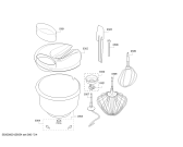 Схема №1 MUM86R1 MUM86 professional с изображением Стакан для смешивания для электрокомбайна Bosch 00449948