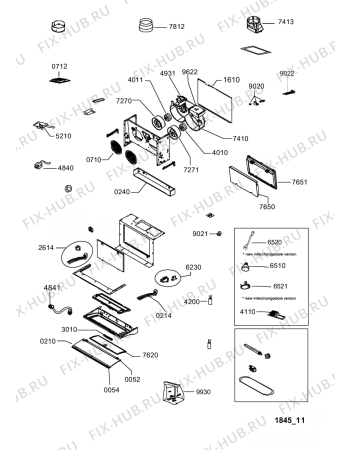 Схема №1 208085004414 5261459 с изображением Панель для вентиляции Whirlpool 482000000884