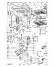 Схема №1 ADP 9518 BL с изображением Обшивка для посудомойки Whirlpool 481245370028