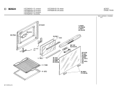 Схема №1 HEE600L с изображением Стеклянная полка для плиты (духовки) Bosch 00204379