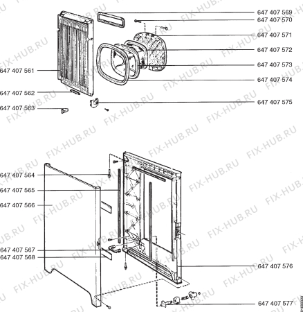 Взрыв-схема стиральной машины Aeg COMPACT CE - Схема узла Section 5