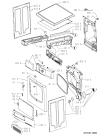 Схема №1 AWZ 9815 с изображением Декоративная панель для сушилки Whirlpool 481245215476