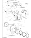 Схема №1 FSCR 12440 с изображением Модуль (плата) для стиралки Whirlpool 481011051393