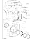 Схема №1 FSCR 12420 с изображением Модуль (плата) для стиральной машины Whirlpool 481011041729