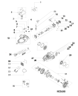 Схема №2 SLB07BDB (F090032) с изображением Щетка (насадка) для пылесоса Indesit C00375558