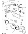 Схема №1 AWO 415 WA с изображением Декоративная панель для стиральной машины Whirlpool 480111100172