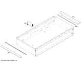 Схема №2 P24WKZS с изображением Скоба для духового шкафа Bosch 00425388