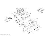 Схема №3 HEN200424 с изображением Панель управления для духового шкафа Bosch 00665385