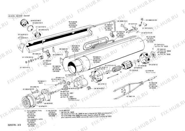 Схема №2 WB3820 с изображением Зубчатка Siemens 00046356