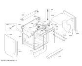 Схема №4 SBE69U11EU SuperSilence с изображением Передняя панель для посудомойки Bosch 00790727