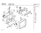 Схема №4 SN26342II с изображением Панель управления для посудомойки Siemens 00288068