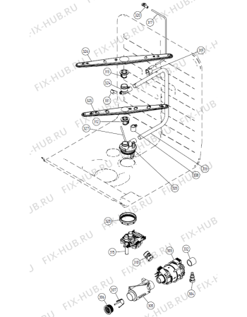 Схема №3 D3450 NO   -vit (180057, DW20.3) с изображением Руководство для электропосудомоечной машины Gorenje 268354