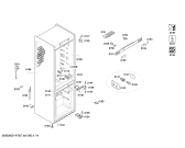 Схема №2 KG36NA53 с изображением Дверь для холодильника Siemens 00248515