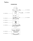 Схема №1 HF404810/35A с изображением Запчасть  для кухонного измельчителя Moulinex SS-1530000701