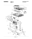 Схема №3 GM274120 с изображением Панель для посудомойки Bosch 00293203