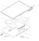 Схема №1 EIT885E (252635, GKST58I4-07.1) с изображением Поверхность для плиты (духовки) Gorenje 269398