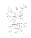 Схема №1 SH06GGMAB (F068830) с изображением Наставление для электропечи Indesit C00281114