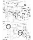 Схема №2 AWO/D 47106 с изображением Микромодуль для стиральной машины Whirlpool 480111100623