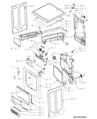 Схема №1 AWZ 8583 с изображением Декоративная панель для сушильной машины Whirlpool 481245213998