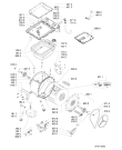 Схема №2 AWE 2519 P с изображением Обшивка для стиралки Whirlpool 481010556041