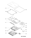 Схема №1 ACM331BFIXL (F101422) с изображением Поверхность для плиты (духовки) Indesit C00398297