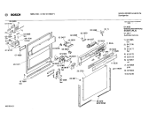 Схема №2 SMS61003 с изображением Панель для электропосудомоечной машины Bosch 00117826